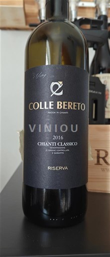 Toscana Chianti Classico Colle Bereto Riserva 2016