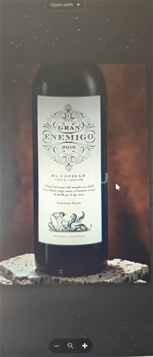 Mendoza Nespecificat Gran Enemigo El Cepillo 2019