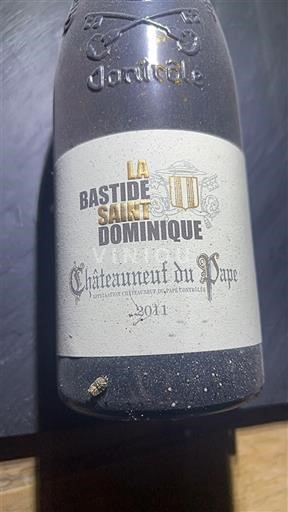 Vallée du Rhône Châteauneuf-du-pape La Bastide Saint Dominique 2011