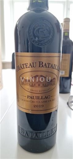 Бордо Пойяк Grand Cru Château Batailley 2019