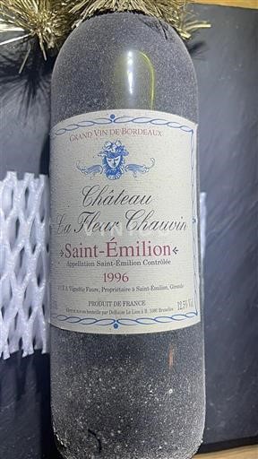 Burdeos Saint-Émilion Château La Fleur Chauvin 1996
