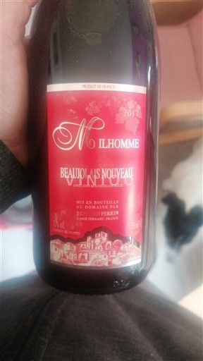 Beaujolais Beaujolais Nouveau Milhomme 2017