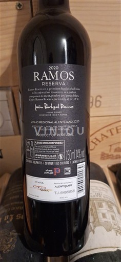 Alentejo Ramos Reserva 2020