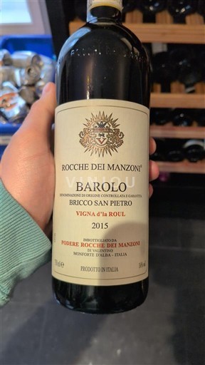 Piemont Barolo Podere Rocche dei Manzoni Bricco San Pietro Vigna d'la Roul 2015