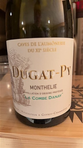 Bourgogne Monthélie Dugat-Py La Combe Danay 2023