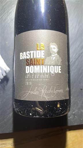 Vallée du Rhône Côtes-du-rhône La Bastide Saint Dominique Jules Rochebonne 2016