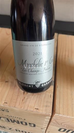 Burgundi Monthélie Premier Cru Florent Garaudet Les Champs Fulliot 2021