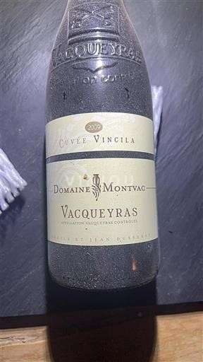 Valle del Ródano Vacqueyras Domaine Montvac Vincila 2009
