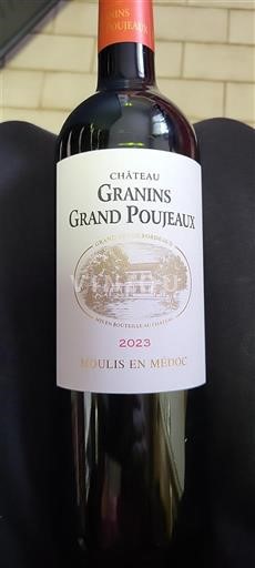 Бордо Муліс-ан-Медок Château Grannins Grand Poujeaux 2023