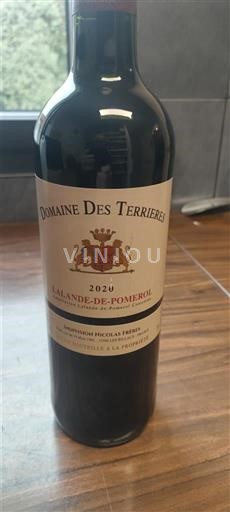Bordeaux Lalande-de-Pomerol Domaine S Terrierres 2020