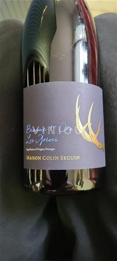 Burgundi Beaune Premier Cru Maison Colin Seguin Les Grèves 2022
