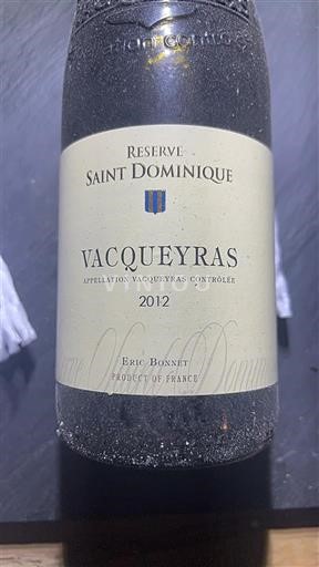 Рона Вакейрас Réserve Saint Dominique 2012