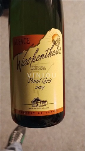 Ельзас Wackenthaler 2019