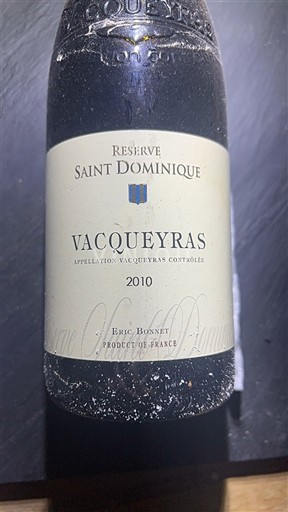 Рона Вакейрас Saint Dominique Réserve 2010