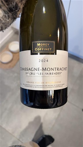 Bourgogne Chassagne-montrachet Premier Cru Morey Coffinet 1er Cru Les Fairendes 2024