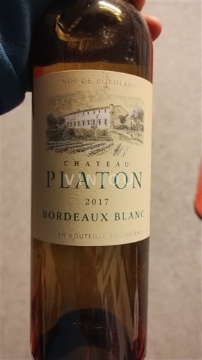 Bordeaux Bordeaux alb Château Platon 2017