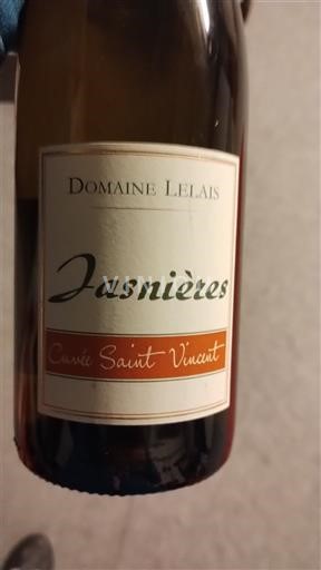 Valea Loarei Jasnières Domaine Lelais Saint Vincent 2018