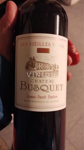 Bordeaux Lussac-saint-émilion Château Busquet Les Vieilles Vignes 2020