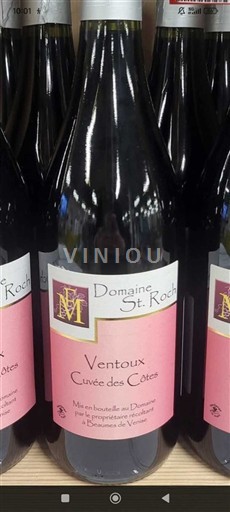 Rhônedalen Ventoux Domaine St. Roch des Côtes 2023