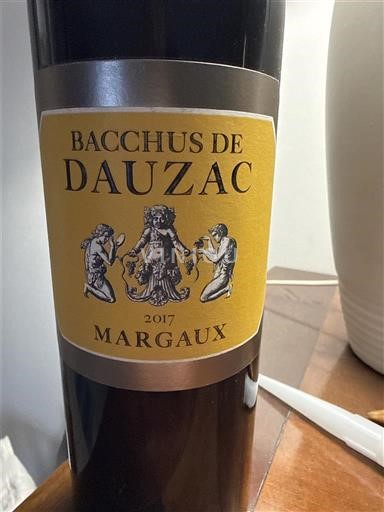 Bordeaux Margaux Dauzac Bacchus de Dauzac 2017