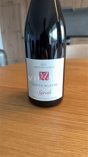 Rhône Valley Unspecified Domaine Georges Vernay Sainte-Agathe Syrah 2021