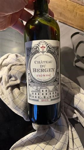 Bordeaux Fronsac Château Bergey Tradition 2019