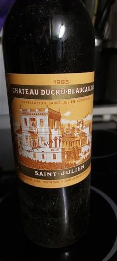 Burdeos Saint-Julien Château Cru-Beaucaillou Jean-Eugène Borie 1985