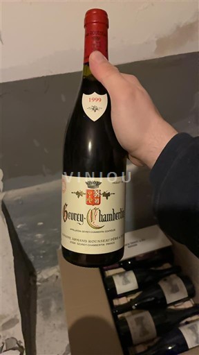 Vini Rouge sec Armand Rousseau 1999 Francia Borgogna Gevrey-Chambertin AOC