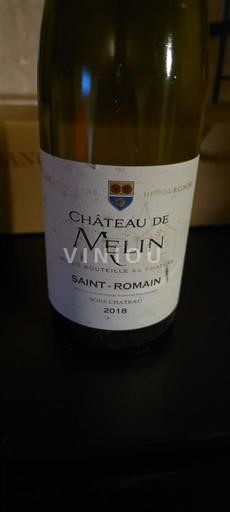 Burgundia Saint-Romain Château Melin 2018