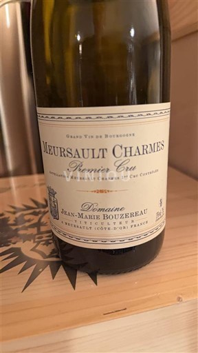 Bourgondië Niet gespecificeerd Premier Cru Domaine Jean-Marie Bouzereau Meursault Charmes 2023