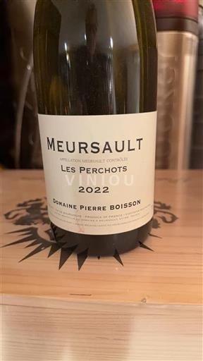 Burgundia Meursault Domaine Pierre Boisson Les Perchots 2022