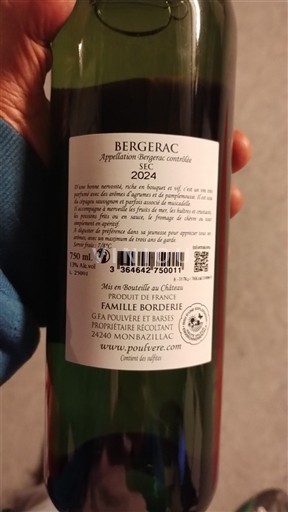 Lounais-Ranska Bergerac Château Pulvere Famille Borderie 2024