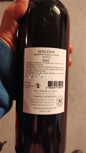 Lounais-Ranska Bergerac Château Pulvere Famille Bordier 2022