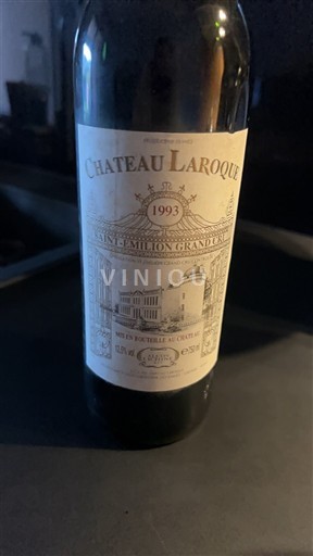 Bordeaux Saint-Émilion Grand Cru Grand Cru Château Laroque 1993