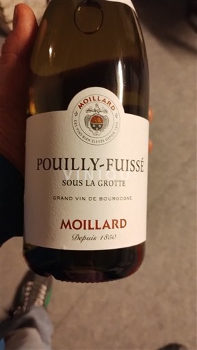 Bourgondië Pouilly-fuissé Moillard Sous la Grotte 2022