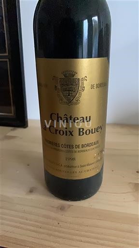 Bordeaux Prve obale Bordeauxa Château La Croix Bouey 1998