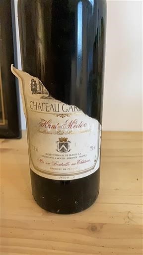 Bordeaux Haut-Médoc Château Garge 1983