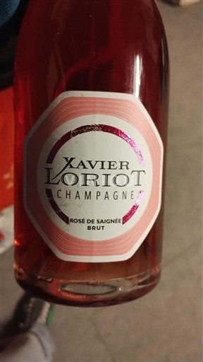 Champaña Champán Xavier Loriot Rosé de Saignée Brut Sin añada