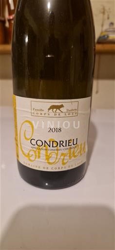 Rona dolina Condrieu Domaine Corps de Loup 2018