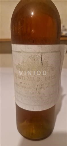 Бордо Сотерн Château R. Barre 1978
