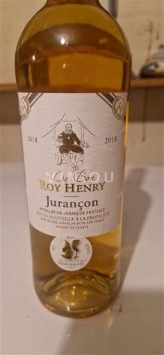 Jihozápad Jurançon Le Bon Roy Henry 2018