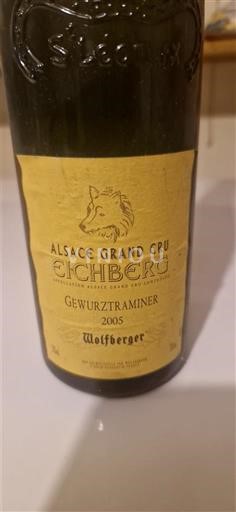 Alsace Ikke specificeret Grand Cru Wolfberger Eichberg 2005