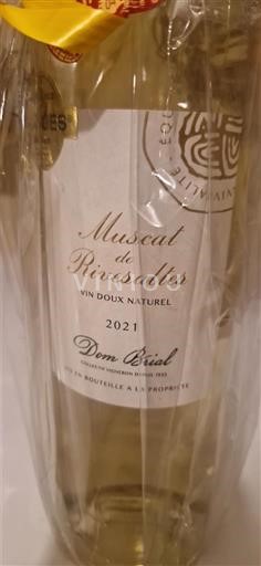 Roussillon Muscat de Rivesaltes Dom Brial 2021