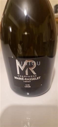 Champaña Champán Marie-Rasselet Louis Sin añada
