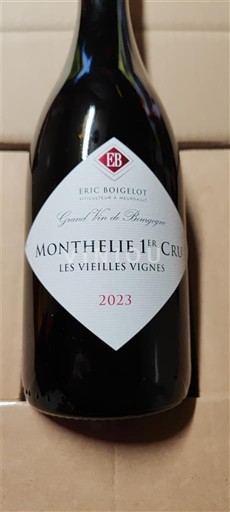 Burgundia Monthélie Premier Cru Eric Boigelot Les Vieilles Vignes 2023