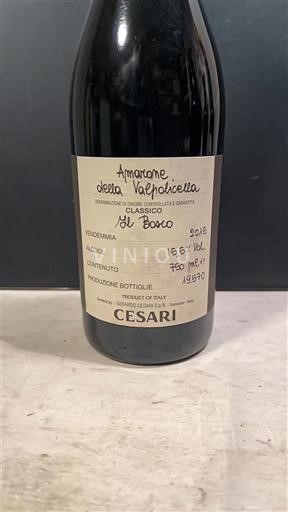 Venetia Recioto della Valpolicella Cesari Il Bosco 2018