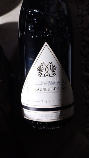 Údolí Rhôny Châteauneuf-du-Pape Château La Font du Loup 2017