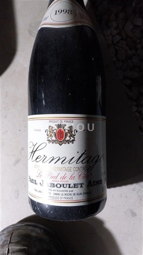 Valea Ronului Hermitage Paul Jaboulet Aîné Le Pied de la Côte 1998