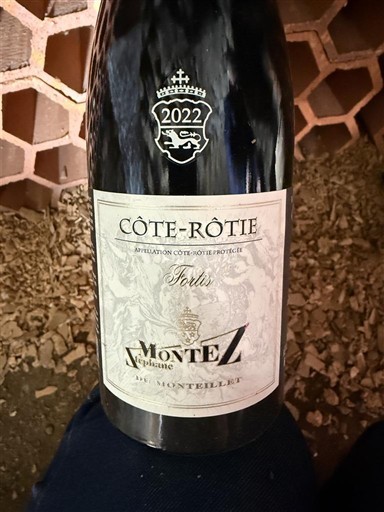 Rhône-dalen Côte-rôtie Domaine Monteillet Fortis 2022