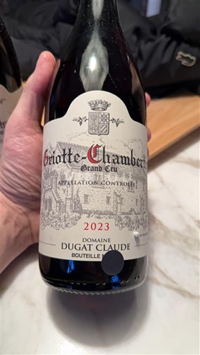 Burgundia Griotte-chambertin Grand Cru Domaine Gat Claude 2023